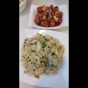 STREET FOOD - ARROZ FRITO YANGZHOU/ puerco agridulce