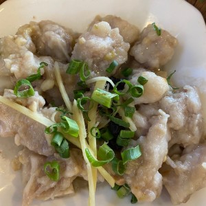 costillita de puerco al vapor