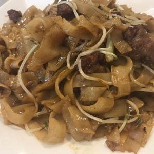 Chow fun de carne