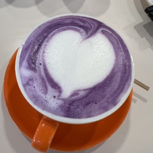 Taro latte