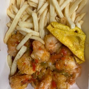 camarones al ajillo