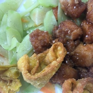 Pollo al Sesamo agridulce