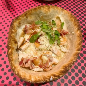 Pasta de pollo