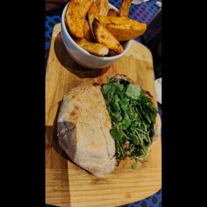 Wrapped Burger - Roquefort Trufada