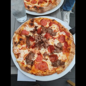 Churrascos con peperoni deliciosa