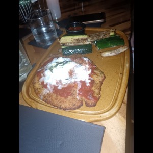 Milanesa de pollo