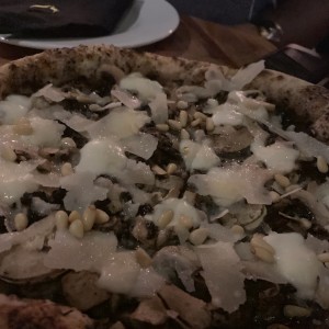pizza de trufa