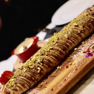 Grand Calzone de Nutella