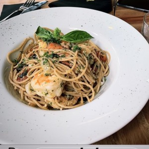 spaguettis al oleo