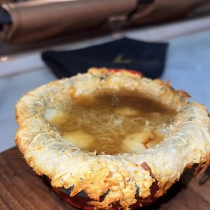 Sopa de cebolla 