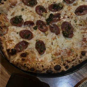 La choripan Pizza 