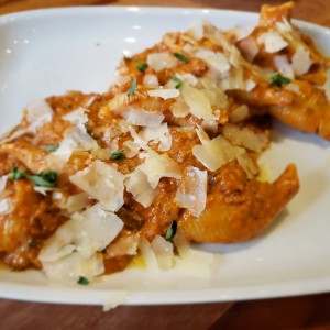 Pasta con hongos