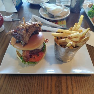 Big AF Signature Stacked burger