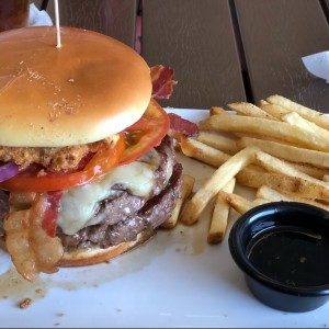 hamburguesa Jack Daniels