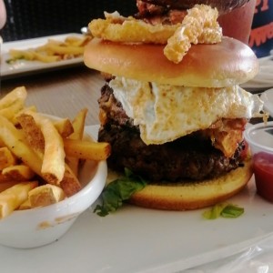 Monster Bacon Cheseeburger