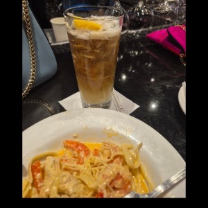 CAJUN SHRIMP & CHICKEN PASTA y Long Island 