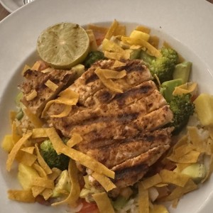 Pineapple chipotle bowl