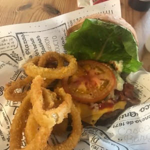 cheese bacon burger
