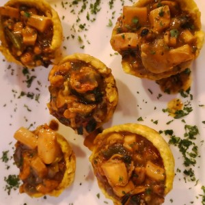Patacones rellenos 