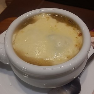 sopa de cebolla