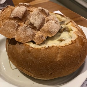 panacook queso y hongos de lata