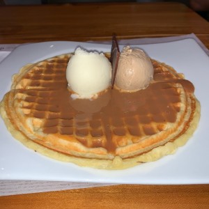 Waffle de arequipe