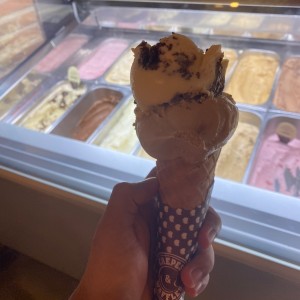 Helado Brownie y Arepique