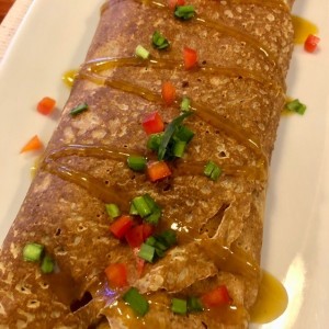 Crepe de pollo thai