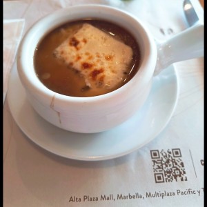 Sopas - Cebolla Gratinada