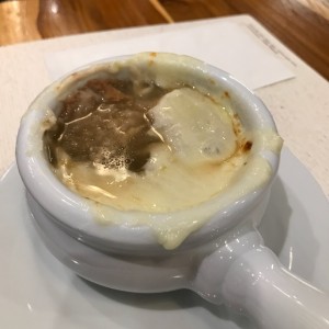 Sopa de Cebolla Gratinada! La mejor!