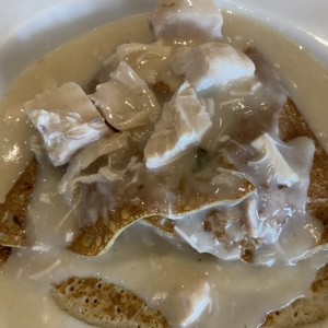 Crepe con pollo