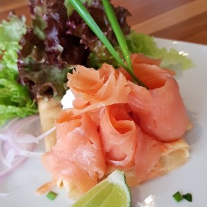 crepes Salmon Ahumado