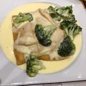 crepe de pollo