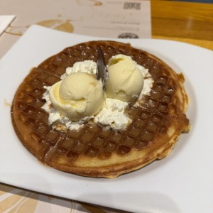 Waffle de arequipe