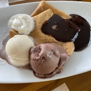Creppes con helados
