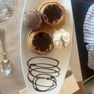 Mini crepe chocolate
