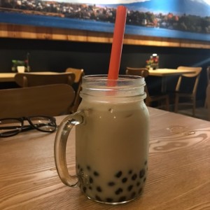bubble tea de almendra