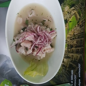 Ceviche de Corvina Tradicional 