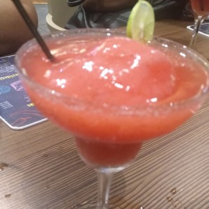 margarita frozen de fresa