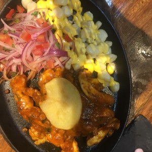 pulpo al ajillo
