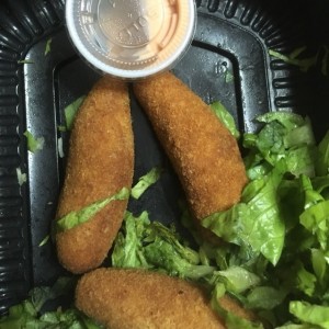 corquetas de pollo