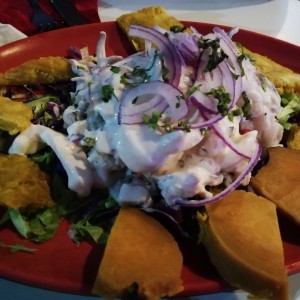 mixto de mariscos.