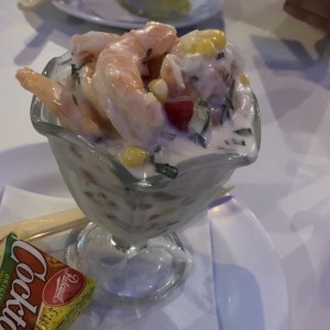 Ceviche de camarones