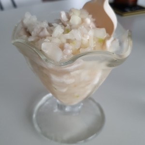ceviche de corvina