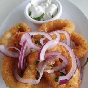 anillos de calamares