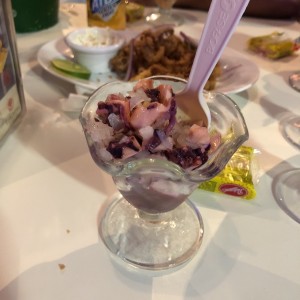 ceviche de pulpo 6oz