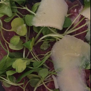 ANTIPASTI - CARPACCIO DI MANZO 