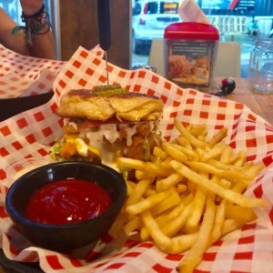 La pollo burguer ?
