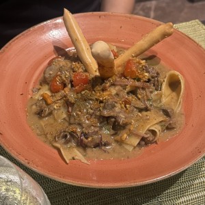 Pappardelle de cordero