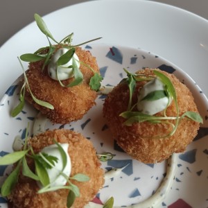 Croquetas con chorizo 